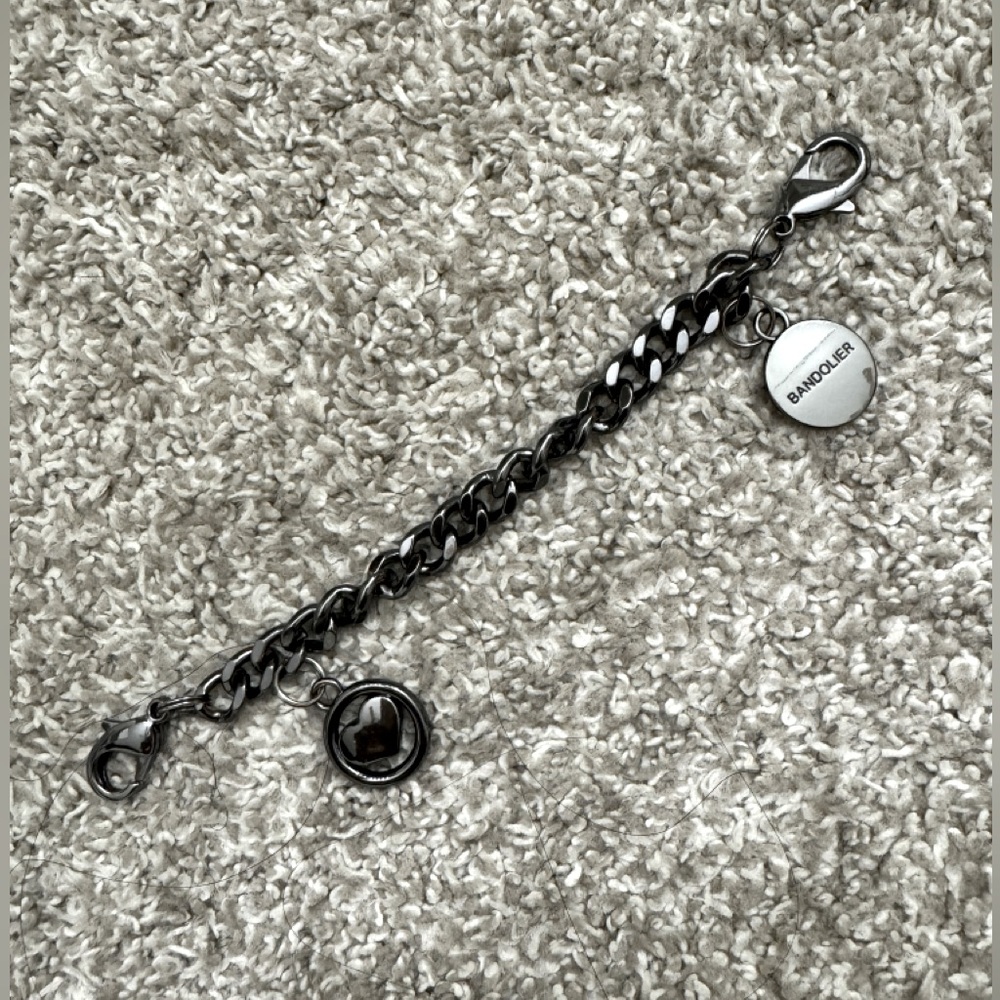 Bandolier | Charm Wristlet - Pewter/Pewter
